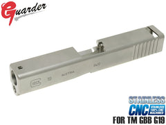 GUARDER CNC 9mmマーキング スライド for TM G19 [材質：スチール / ステンレス]