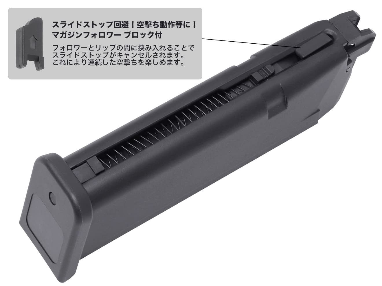 GUARDER ライトウェイト アルミマガジン for 東京マルイ GBB