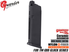 GUARDER ライトウェイト アルミマガジン for 東京マルイ GBB GLOCKシリーズ [タイプ：G17(9mmマーキング) / G22(.40マーキング) / G17(Gen5)]