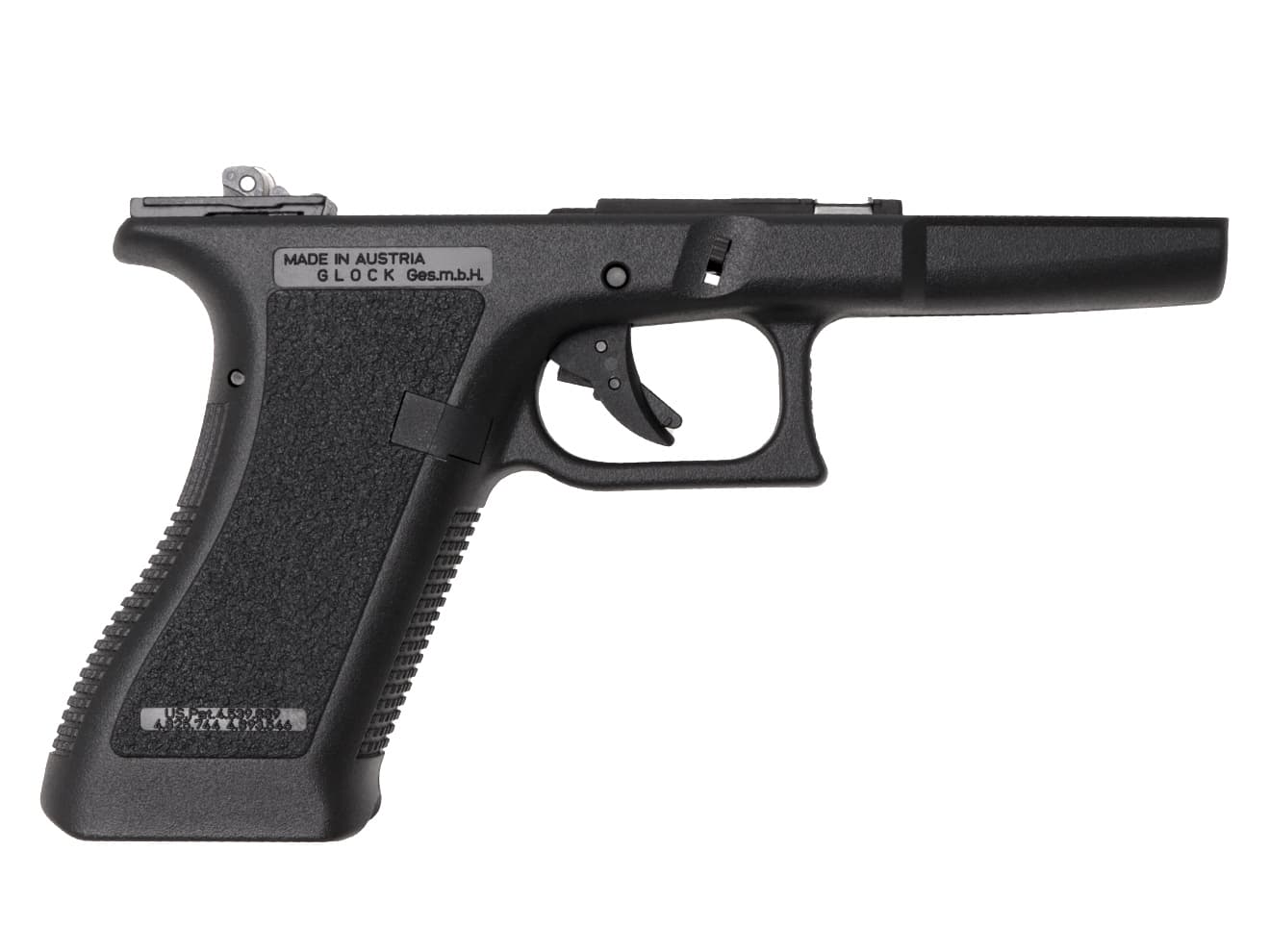 GUARDER GLOCK Gen2 オリジナルフレーム コンプリートセット for マルイ G17 / G22 / G34 BK [刻印：EURO Ver / US Ver]