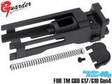 GUARDER 亜鉛 ダイキャスト ノズルハウジング for 東京マルイ GBB GLOCKシリーズ [適合機種：G17・G22・G26・G34(Gen3) / G18C / G19（Gen3） / G17・G19(Gen4)]