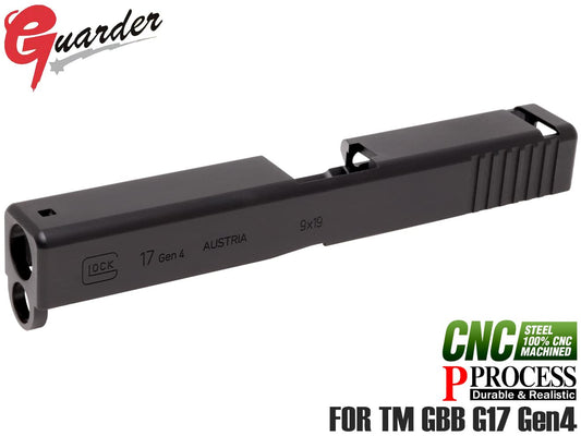 GUARDER G17 Gen4 9mm スチールCNC スライド for マルイ G17 Gen4