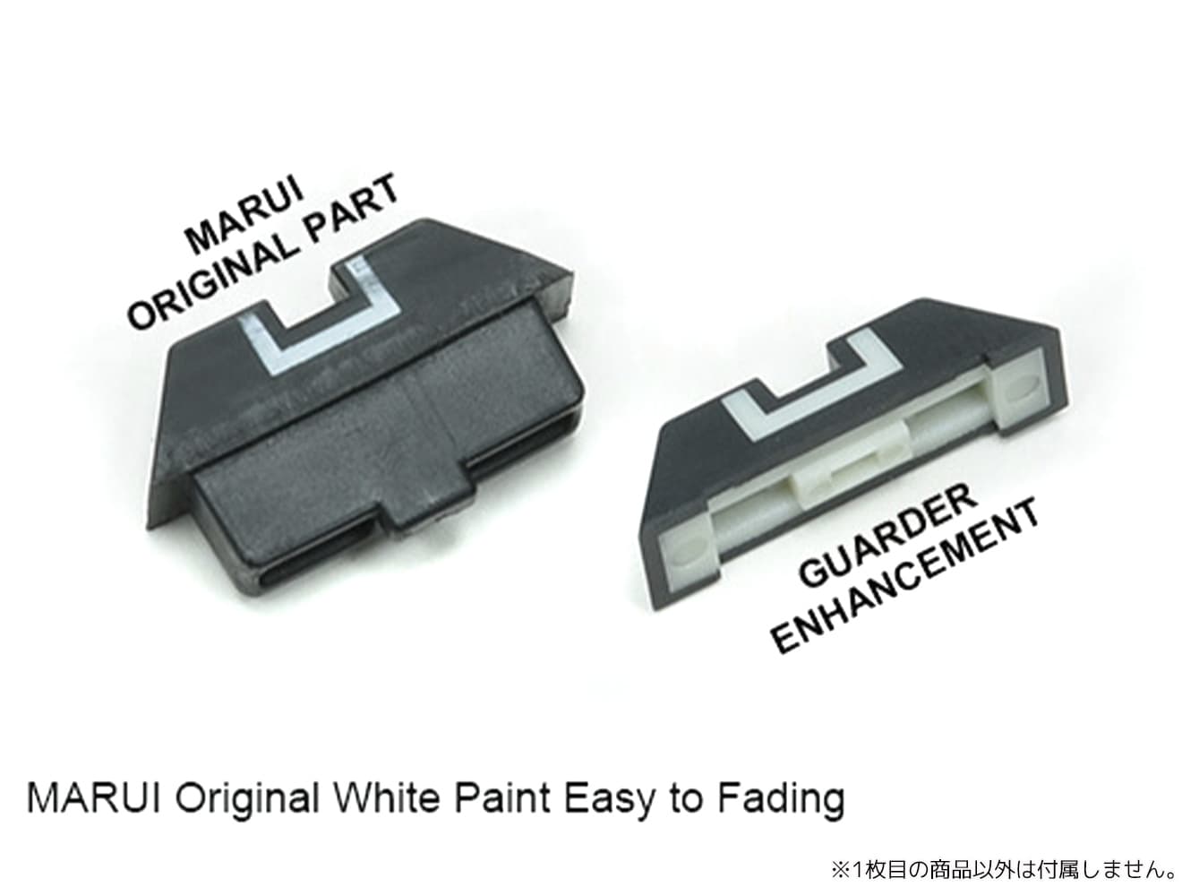 GUARDER スタンダード ナイトサイトセット for マルイ G17 / G19 / G22 / G34 [形状：オリジナル / リアル]