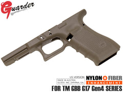 GUARDER GLOCK Gen.4 オリジナルフレーム US Ver for マルイ G17 Gen4 [カラー：BK / FDE]