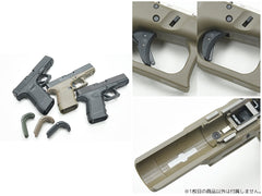 GUARDER GLOCK Gen.4 オリジナルフレーム EURO Ver for マルイ G19 Gen4 [カラー：BK / FDE]