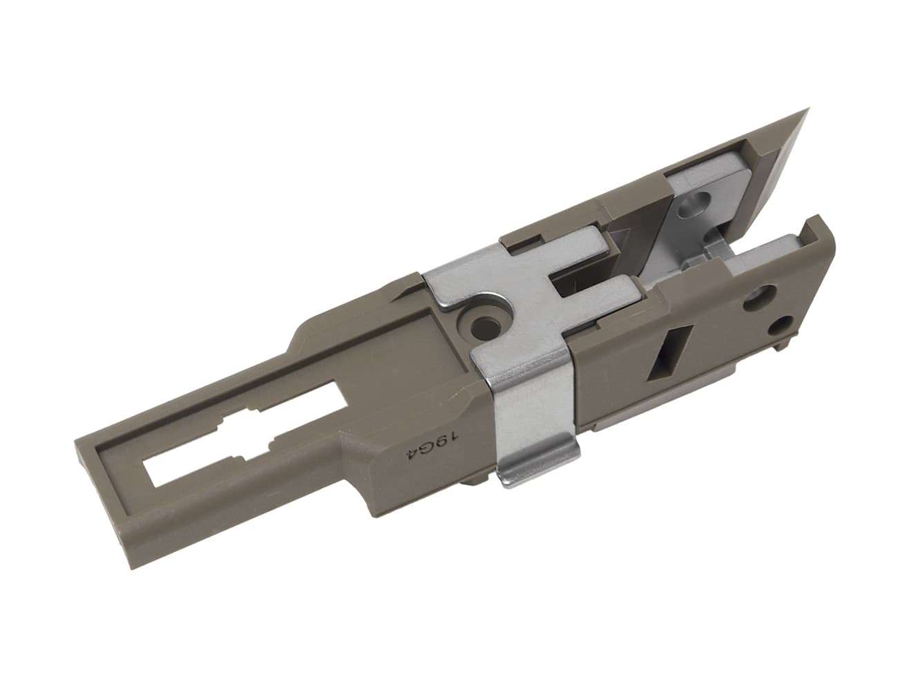 GUARDER リアリスティック フロントシャーシセット for マルイ G19 Gen4 [カラー：BK / FDE]