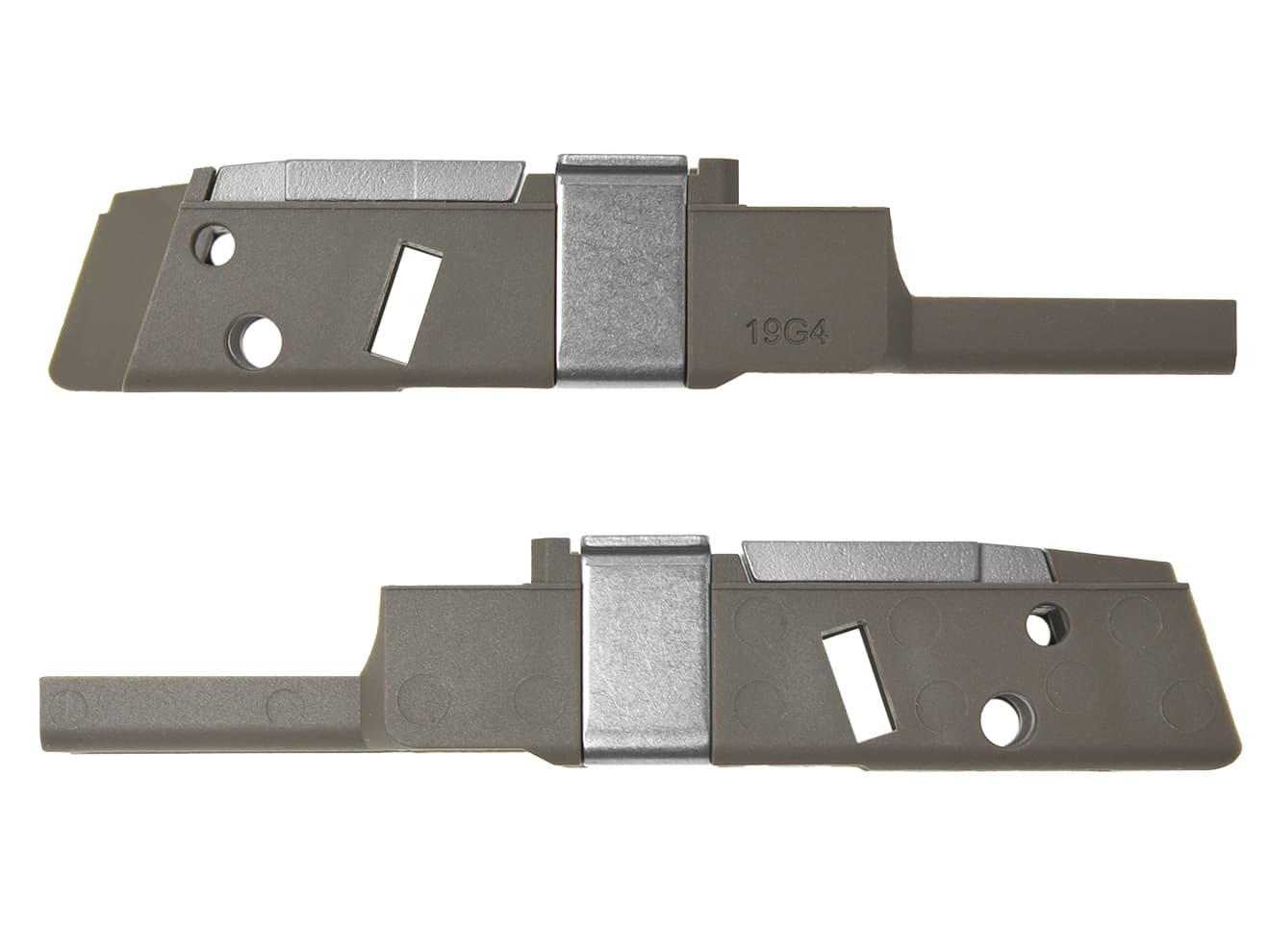 GUARDER リアリスティック フロントシャーシセット for マルイ G19 Gen4 [カラー：BK / FDE]