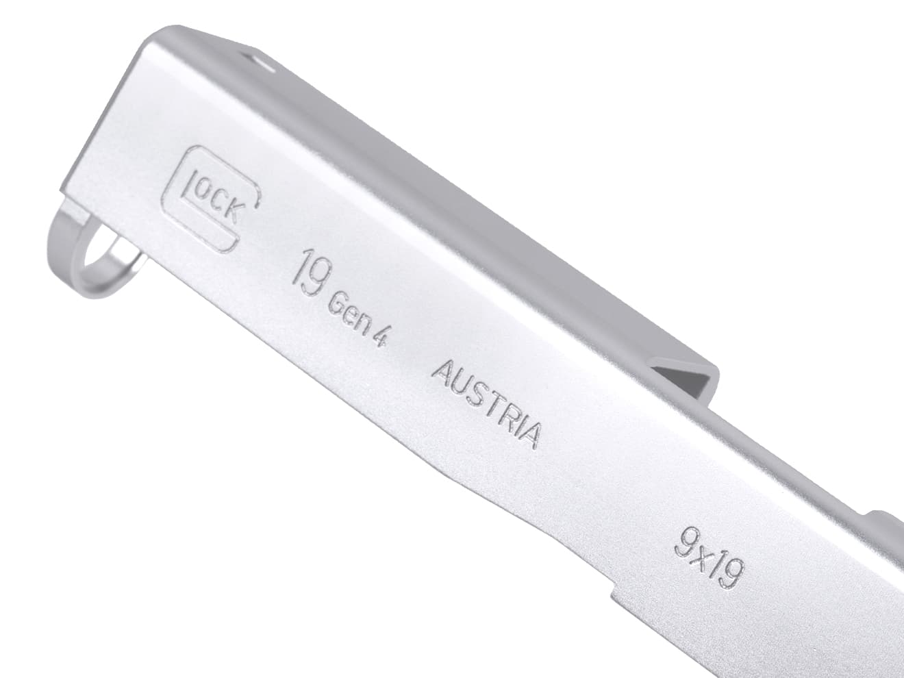 GUARDER G19 Gen4 9mm アルミCNC スライド for マルイ G19 Gen4 [カラー：ブラック / FDE / シルバー]