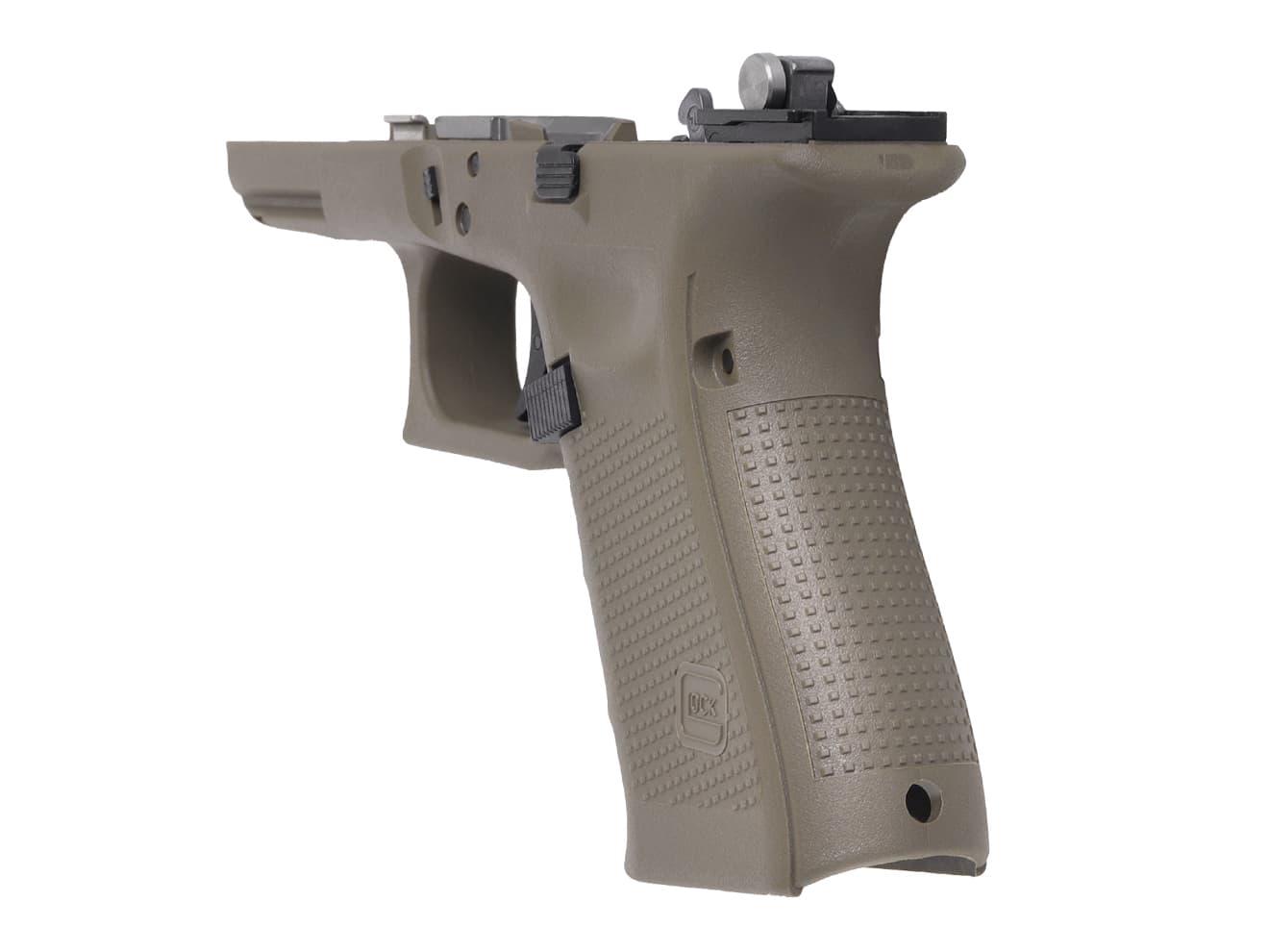 GUARDER GLOCK Gen.4 US Ver オリジナルフレーム スチール強化パーツ コンプリートセット  for マルイ G19 Gen4 [カラー：BK / FDE]