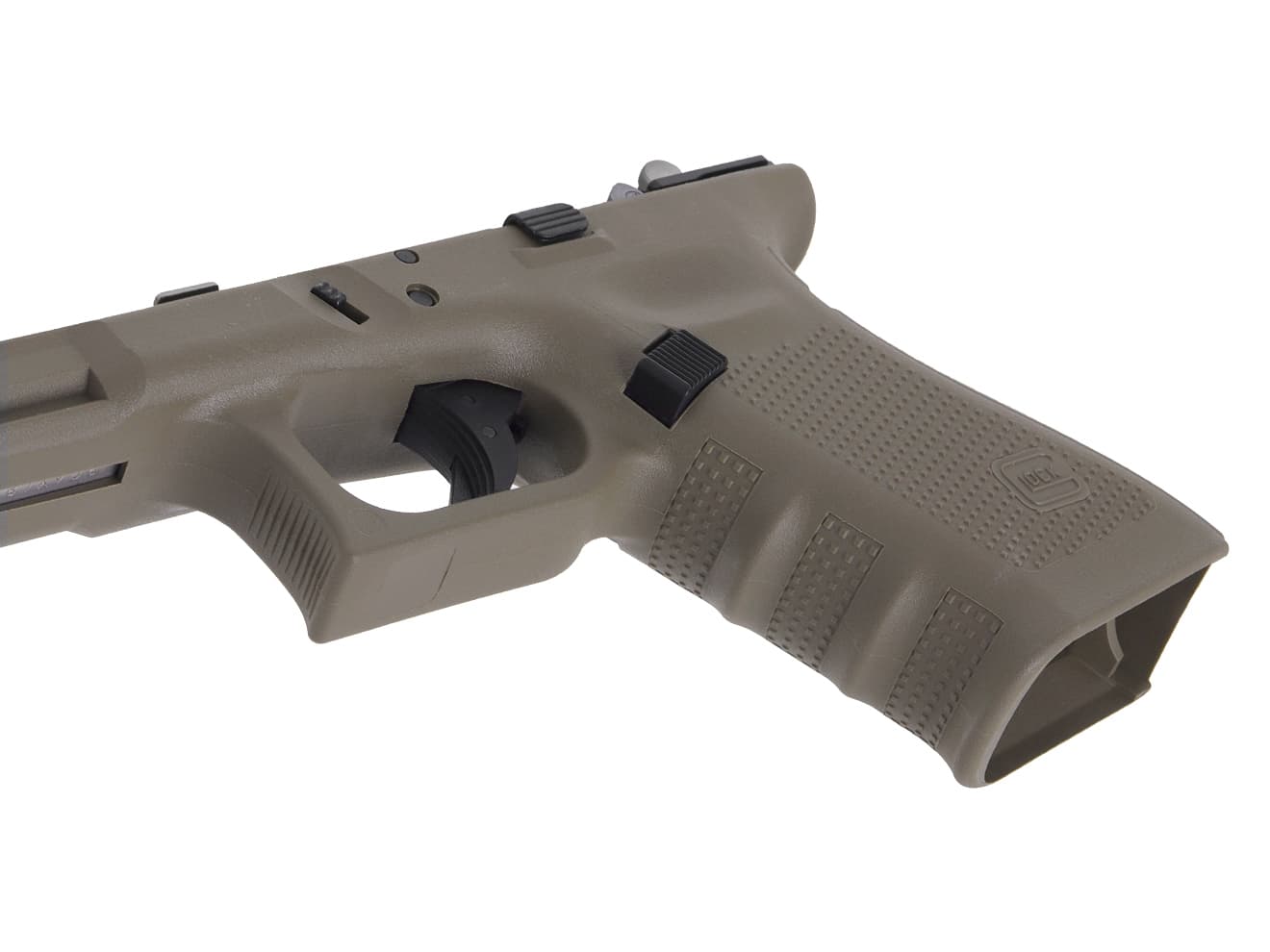 GUARDER GLOCK Gen.4 US Ver オリジナルフレーム スチール強化パーツ コンプリートセット  for マルイ G19 Gen4 [カラー：BK / FDE]