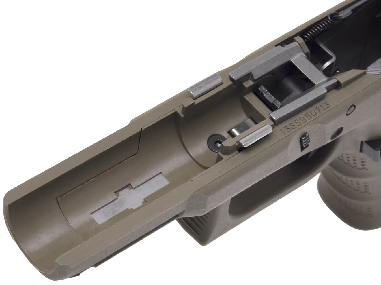 GUARDER GLOCK Gen.4 US Ver オリジナルフレーム スチール強化パーツ コンプリートセット  for マルイ G19 Gen4 [カラー：BK / FDE]