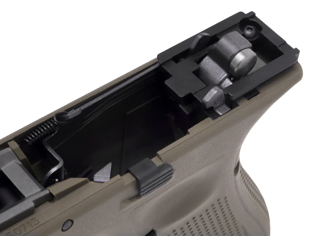 GUARDER GLOCK Gen.4 US Ver オリジナルフレーム スチール強化パーツ コンプリートセット  for マルイ G19 Gen4 [カラー：BK / FDE]