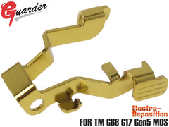 GUARDER スチール ワンピース アンビスライドストップ for マルイ G17Gen5 MOS [カラー：ブラック / ゴールド / レッド / シルバー]