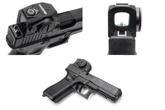 GUARDER スチールCNC オプティックマウント for マルイ G17 Gen5 MOS [適合：RMR / ACRO]