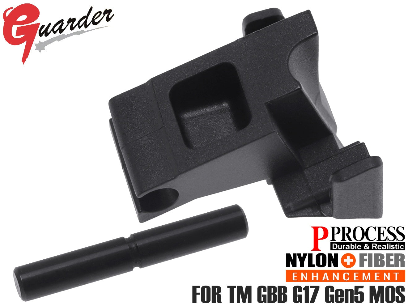 GUARDER エンハンスド リアシャーシパーツ for マルイ GBB G17 Gen5 MOS