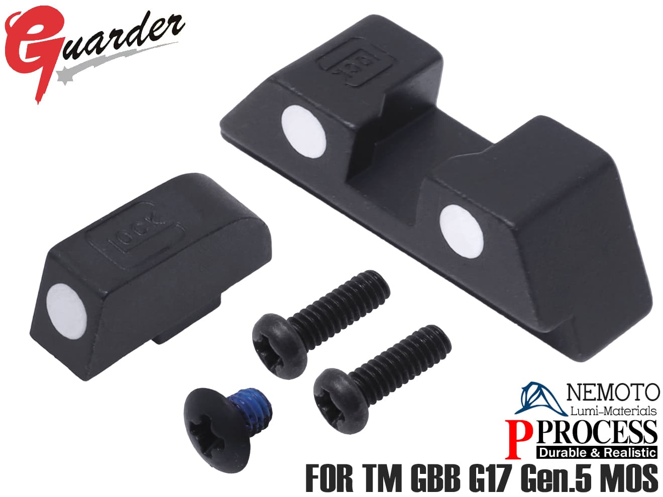 GUARDER スチールCNC アウターバレル for マルイ G17 Gen5 MOS