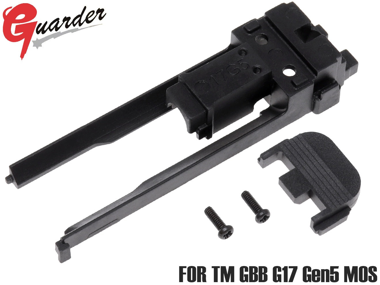 GUARDER 亜鉛 ダイキャスト ノズルハウジング for 東京マルイ GBB GLOCKシリーズ [適合：G17・G22・G26・G34(Gen3) / G18C / G19（Gen3） / G17・G19(Gen4) / G17(Gen5)]