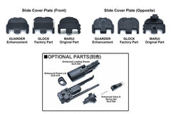GUARDER 亜鉛 ダイキャスト ノズルハウジング for 東京マルイ GBB GLOCKシリーズ [適合：G17・G22・G26・G34(Gen3) / G18C / G19（Gen3） / G17・G19(Gen4) / G17(Gen5)]