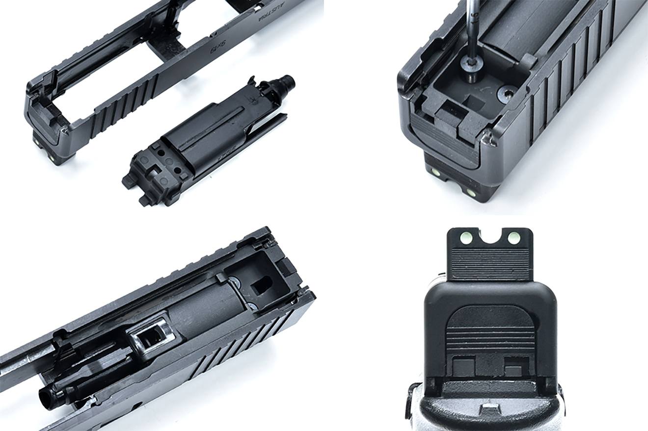 GUARDER 亜鉛 ダイキャスト ノズルハウジング for 東京マルイ GBB GLOCKシリーズ [適合：G17・G22・G26・G34(Gen3) / G18C / G19（Gen3） / G17・G19(Gen4) / G17(Gen5)]