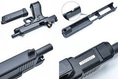 GUARDER G34 CNCスライドw/ スチールアウターバレル for 東京マルイ GBB G17Gen5 MOS [スライド材質：アルミ / スチール]