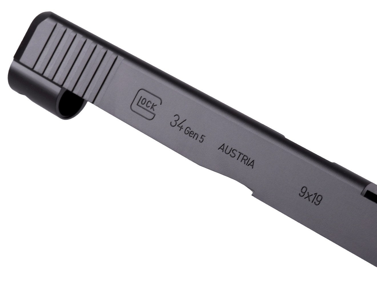 GUARDER G34 CNCスライドw/ スチールアウターバレル for 東京マルイ GBB G17Gen5 MOS [スライド材質：アルミ / スチール]