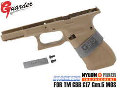 GUARDER G45 Gen.5 オリジナルフレーム US Ver for マルイ G17 Gen5 [カラー：ブラック / FDE]