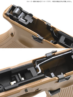 GUARDER G45 Gen.5 オリジナルフレーム US Ver for マルイ G17 Gen5 [カラー：ブラック / FDE]