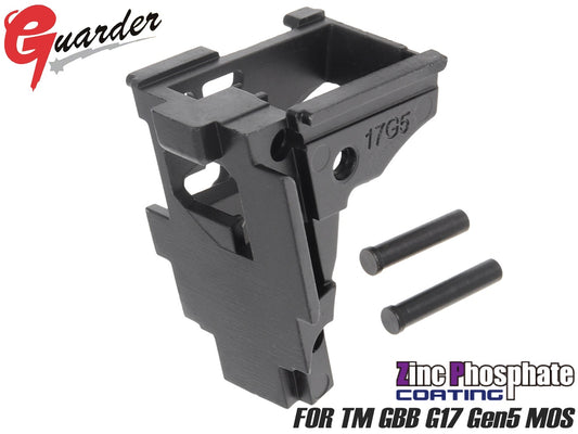 GUARDER オリジナルタイプ リアシャーシ for マルイ G17 Gen5 MOS [セット内容：シャーシ単体 / フルセット]