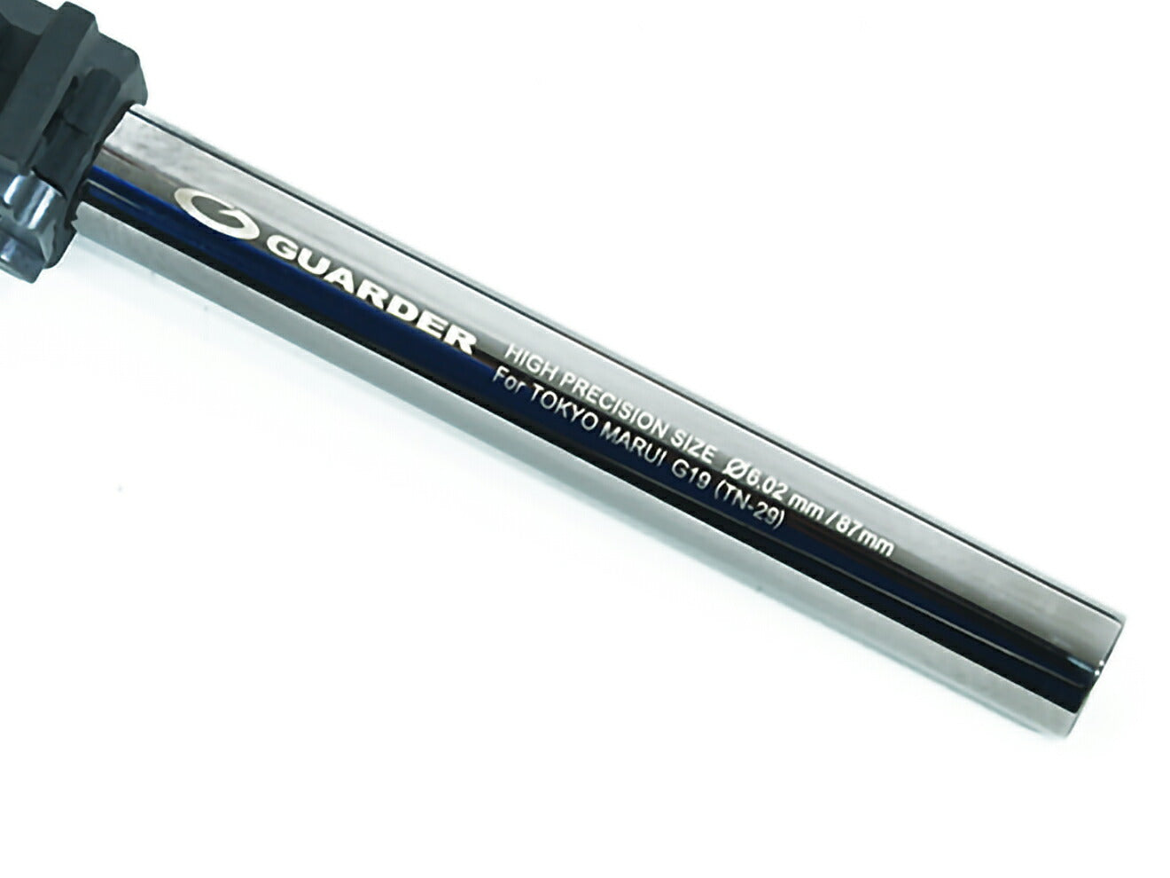 GUARDER G19/G45 強化ホップアップチャンバー w/ 6.02 TNブラックバレル(87mm) for 東京マルイ GBB G17Gen5 MOS