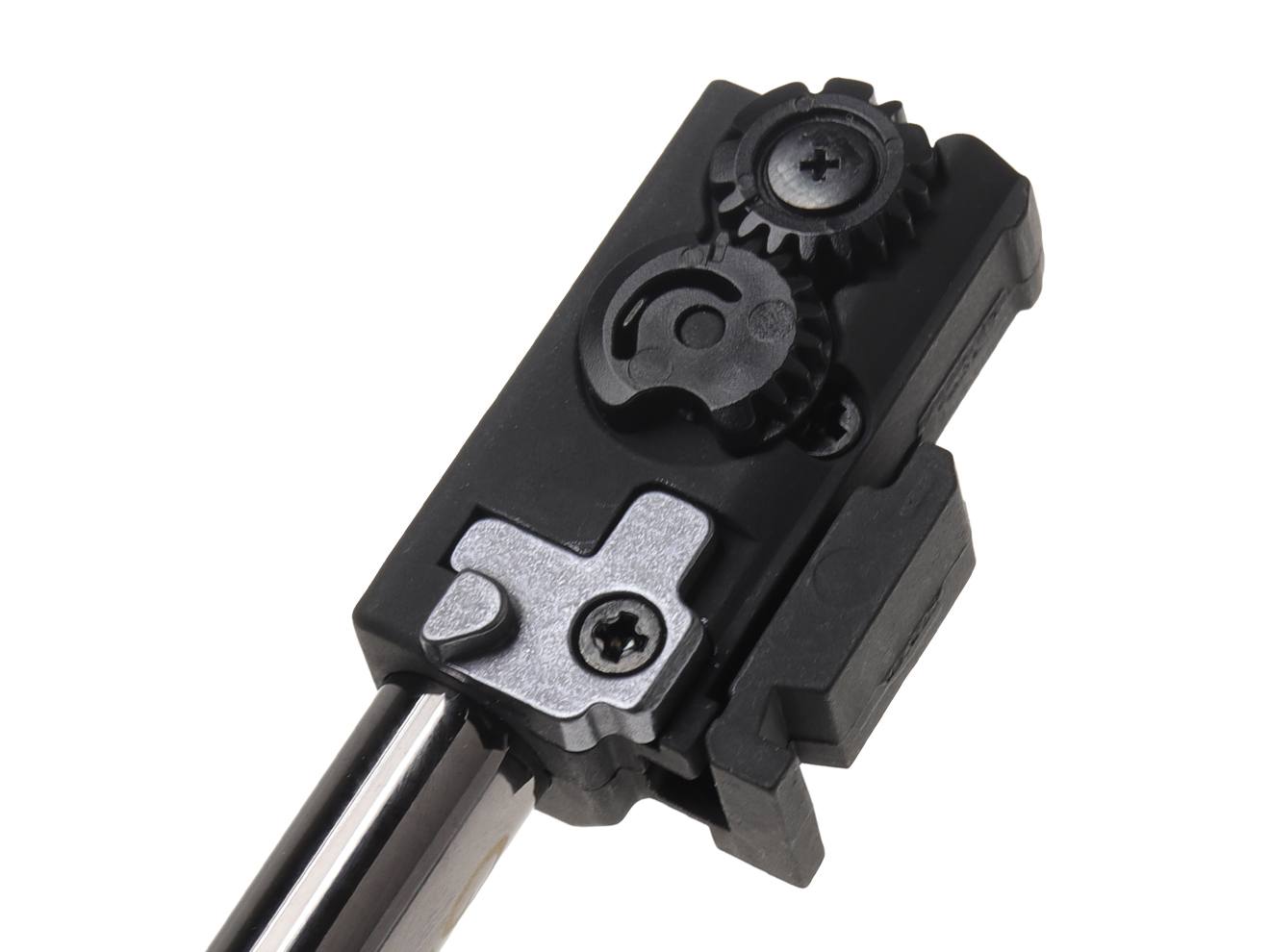GUARDER G19/G45 強化ホップアップチャンバー w/ 6.02 TNブラックバレル(87mm) for 東京マルイ GBB G17Gen5 MOS