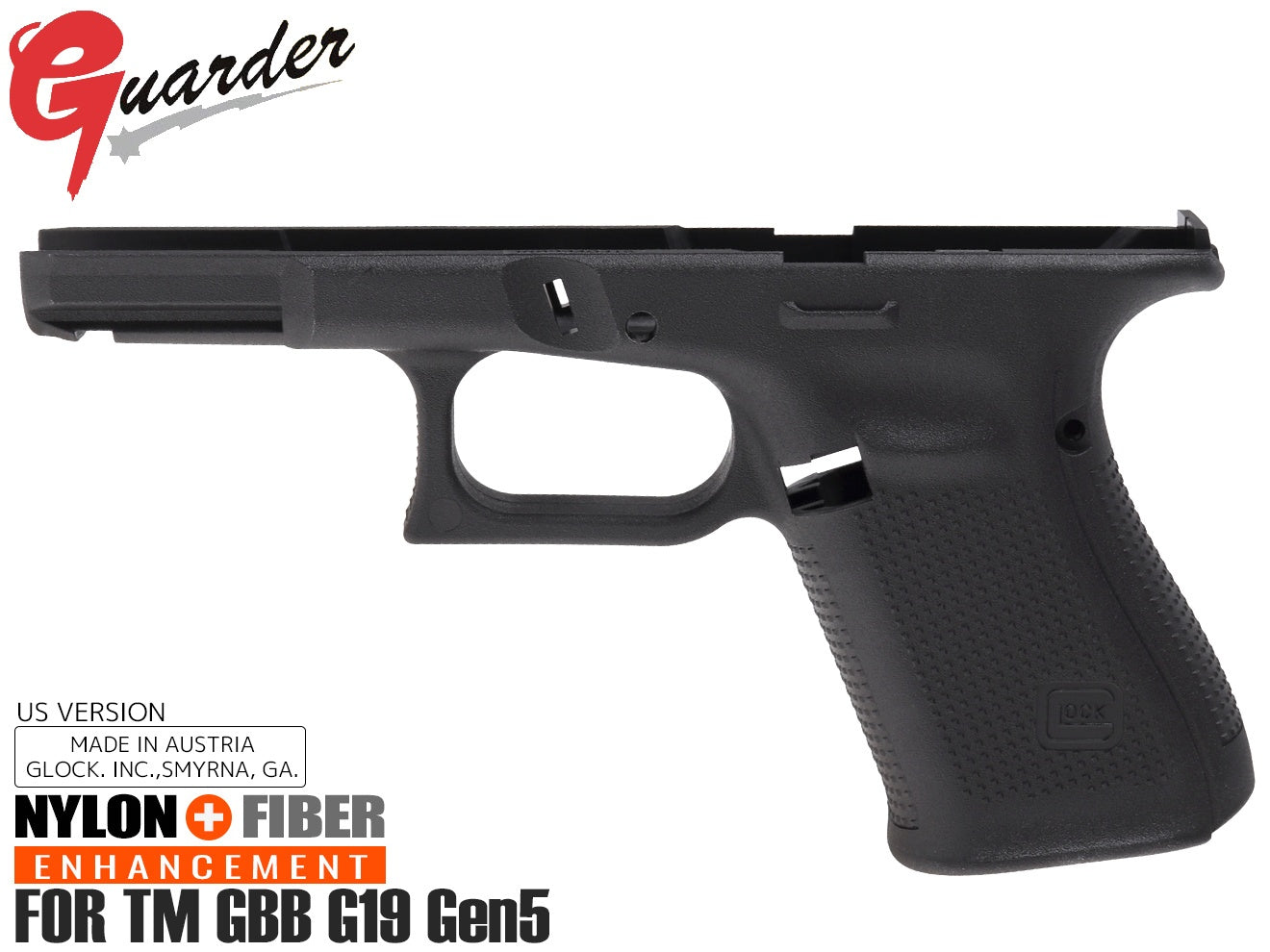GUARDER G19 オリジナルフレーム US Ver[東京マルイ GBB G19 Gen5用]
