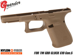 GUARDER G19 オリジナルフレーム US Ver[東京マルイ GBB G19 Gen5] [カラー：BK / FDE]