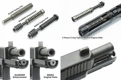 GUARDER ナイロン リコイルスプリングガイドセット w/強化スプリング 2way 東京マルイ GLOCK Gen5用 [適合機種：G17 Gen5 / G19 Gen5]