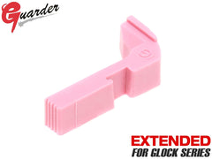 GUARDER エクステンデッドマガジンリリース 東京マルイ / KJ GBB GLOCK用 [カラー：ブラック / FDE / ピンク / REB]