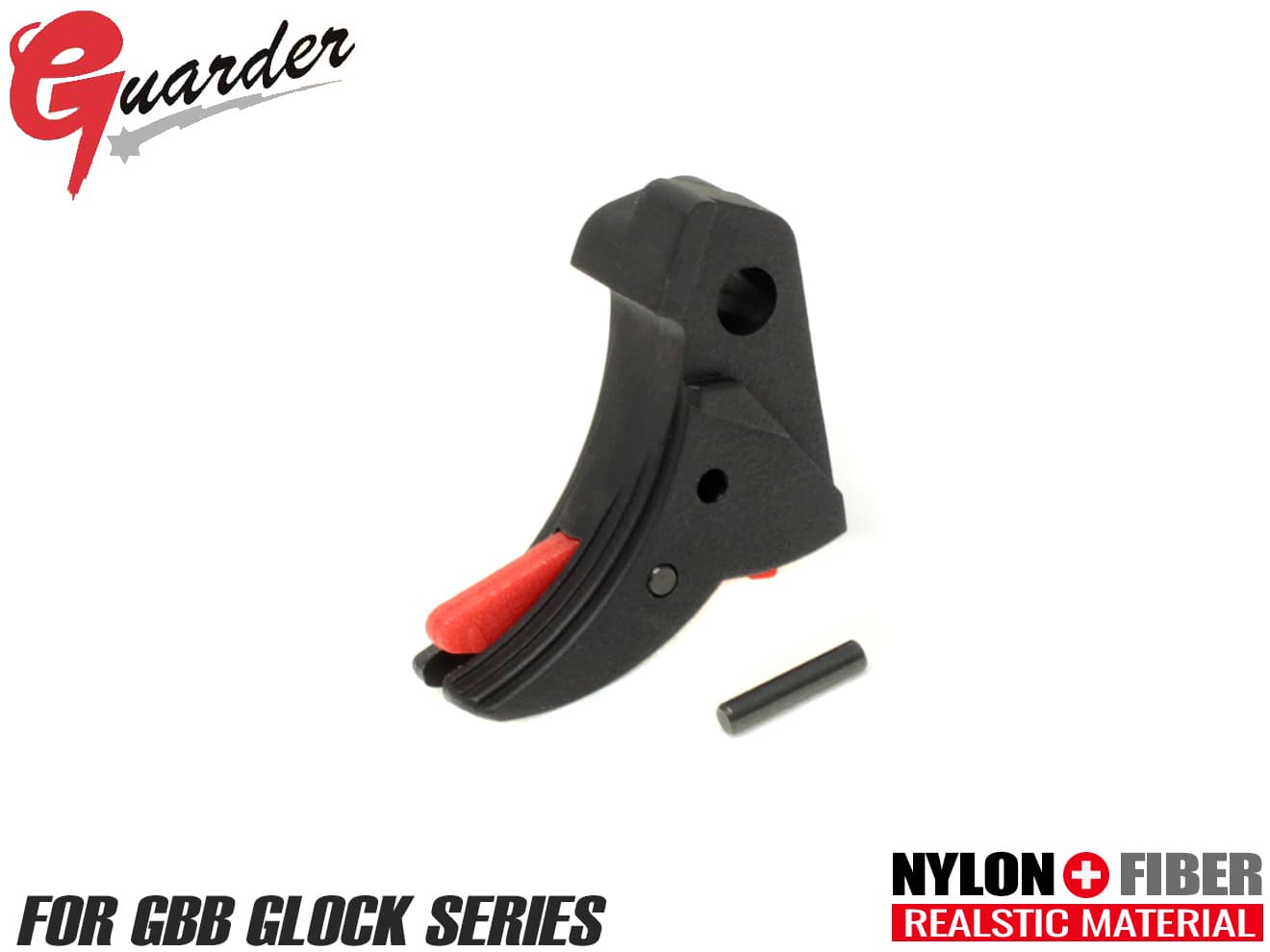 GUARDER リッジトリガー 東京マルイ GBB GLOCKシリーズ [カラー：ブラック / ブラック・レッド / OD / ピンク / REB / TAN]