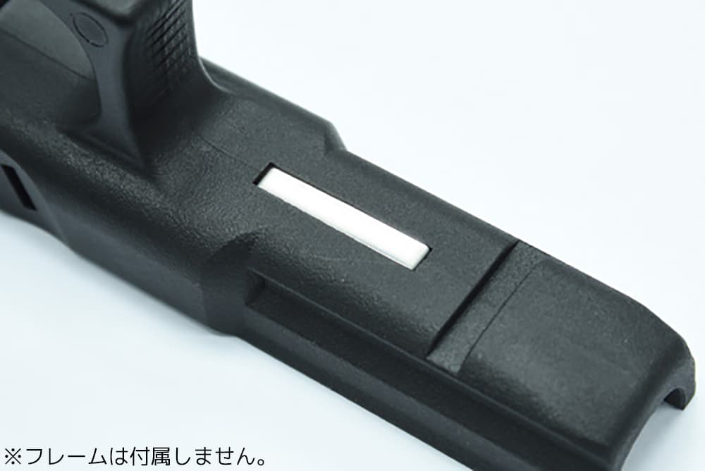 GUARDER ステンレス シリアルNo.タグ G17刻印 w /  セットプレート  東京マルイ GBB GLOCK用 マーキング[マーキング：G17 / プレーン / G18C / G19 / G23 / FBI / DS / G22 / G34 / G26]