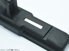 GUARDER ステンレス シリアルNo.タグ G17刻印 w /  セットプレート  東京マルイ GBB GLOCK用 マーキング[マーキング：G17 / プレーン / G18C / G19 / G23 / FBI / DS / G22 / G34 / G26]
