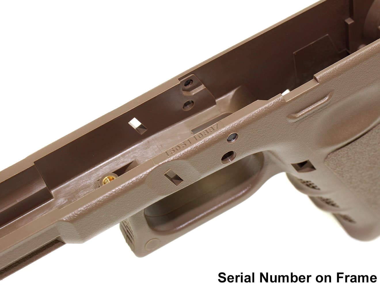 GUARDER US VERSION 2019 オリジナルフレーム 東京マルイ / VFC GLOCK G17 / G18C / G22 / G34シリーズ [カラー：BK / PINK / FDE / REB]