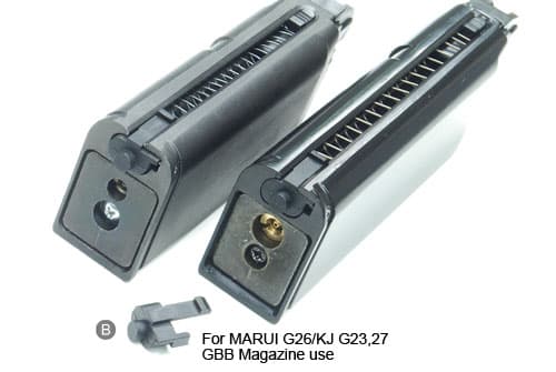 GUARDER スタンダード マガジンベース GBB GLOCK用 [カラー：ブラック / OD / ピンク / REB / TAN]