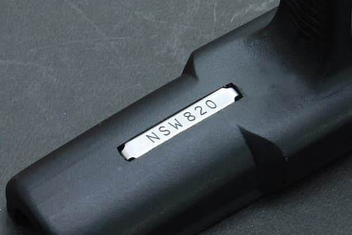 GUARDER ステンレス シリアルNo.タグ EARLY TYPE 東京マルイ GBB GLOCK用 マーキング[マーキング：G17 / プレーン / G18C / G19 / G23 / FBI]