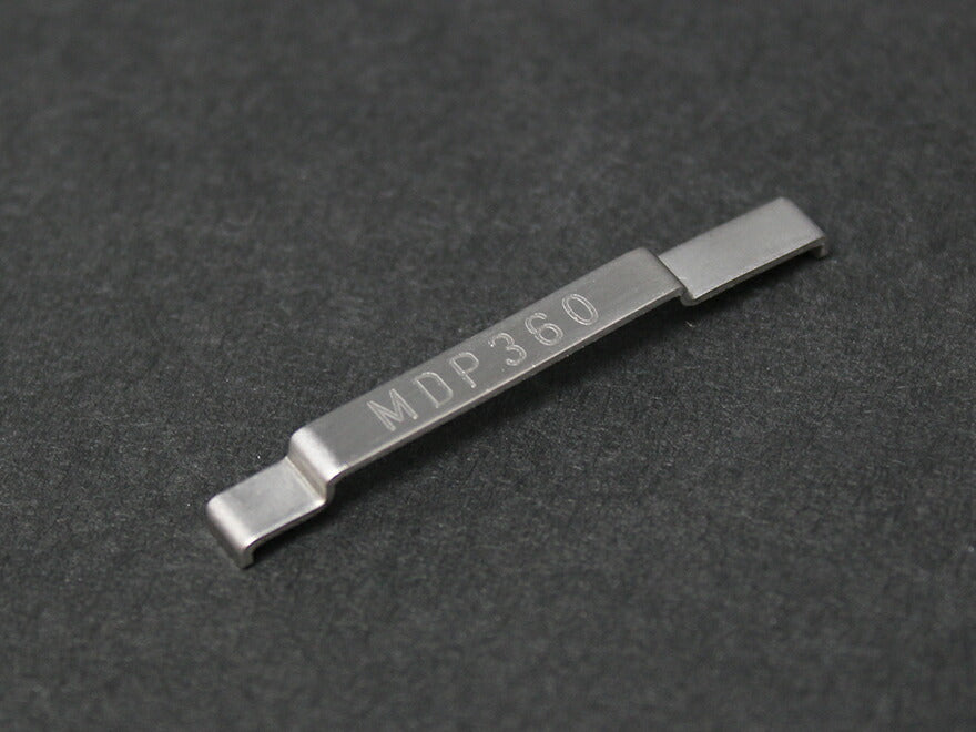 GUARDER ステンレスシリアルナンバータグ 東京マルイ GBB GLOCK用 マーキング[マーキング：G17 / プレーン / G18C / G19 / G23 / FBI]