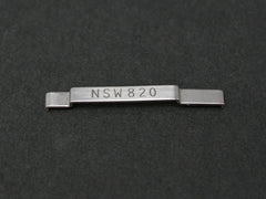 GUARDER ステンレスシリアルナンバータグ 東京マルイ GBB GLOCK用 マーキング[マーキング：G17 / プレーン / G18C / G19 / G23 / FBI]