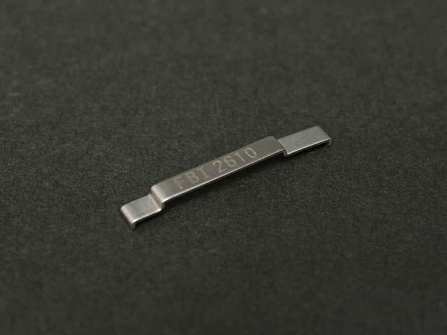 GUARDER ステンレスシリアルナンバータグ 東京マルイ GBB GLOCK用 マーキング[マーキング：G17 / プレーン / G18C / G19 / G23 / FBI]