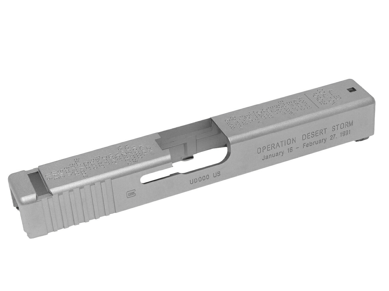 GUARDER デザートストーム アルミスライド 東京マルイ GBB G17用 [カラー：ブラック / シルバー / Cerakote FDE]