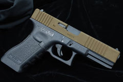 GUARDER G17 カスタム アルミスライド 東京マルイ GBB G17用 [カラー：ブラック / TAN]