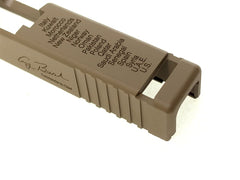 GUARDER デザートストーム アルミスライド 東京マルイ GBB G17用 [カラー：ブラック / シルバー / Cerakote FDE]