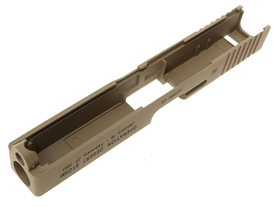 GUARDER デザートストーム アルミスライド 東京マルイ GBB G17用 [カラー：ブラック / シルバー / Cerakote FDE]