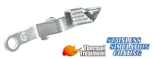 GUARDER エクステンデッド メタルスライドストップ 東京マルイ GLOCKシリーズ用 [素材：スチール / ステンレス]