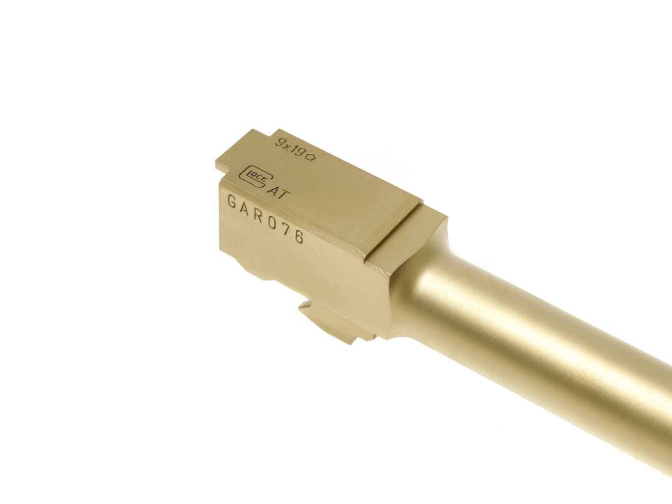 GUARDER CNCスチール アウターバレル マルイ GLOCK 17(GBB)用 [カラー：ブラック / ゴールド / シルバー]