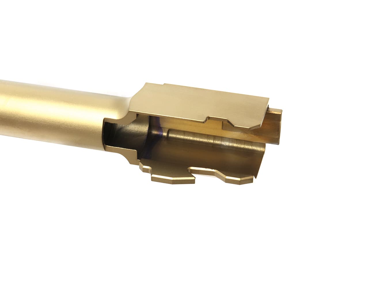 GUARDER CNCスチール アウターバレル マルイ GLOCK 17(GBB)用 [カラー：ブラック / ゴールド / シルバー]